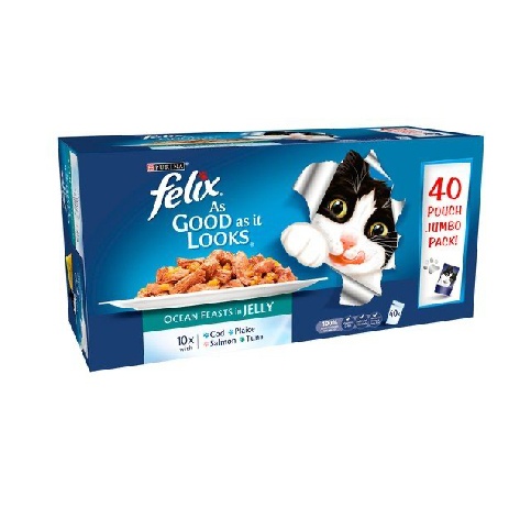 Felix senior best sale cat food ingredients